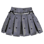 Conjunto de dos piezas de camisa y falda plisada - Imagen 2