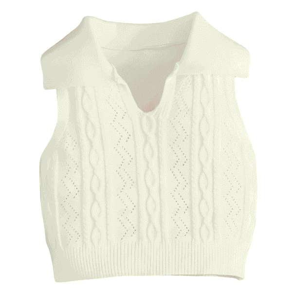 Jersey cuello alto unicolor