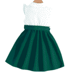 Vestido sin manga con cuello vuelto  - Imagen 2