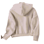 Suéter de capucha tela de cachemir - Imagen 2